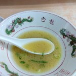 白龍ラーメン - 替玉前