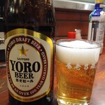 養老乃瀧 - ドリンク写真:養老ビール中瓶594円