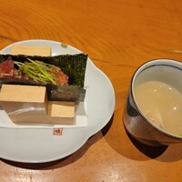 並木橋なかむら - スープと海苔巻き