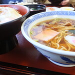 大村庵 - ラーメン＆かつ丼【上】