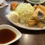 庄や - カレイ唐揚げ