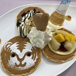 コルネさんのパンケーキハウス - 料理写真:コルネさんのホワイトタイガーパンケーキ