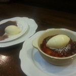 ビストロ バキュース - ２０１３・１２・１５　クレームブリュレとフォンダンショコラ