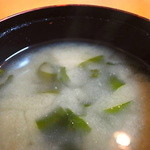 長七屋 - 味噌汁付き