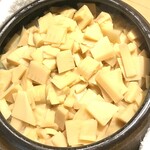 温石 - 筍ご飯の出来上がり