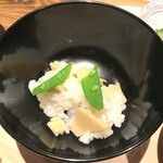 温石 - 筍ご飯