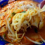 あづま家 - スープと相性の良い麺