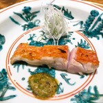 温石 - 金目鯛の鱗焼き