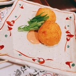 魚菜食 しゃもじや - かにクリームコロッケ