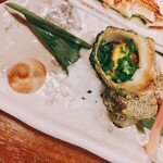 魚菜食 しゃもじや - サザエ壺焼き