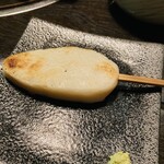 伊達のいろり焼きyamato - お通しの笹かま