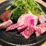 粟 - 大和牛のリブロース