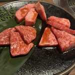 炭焼肉 石田屋。 - 上カルビ 上ロース 上赤身