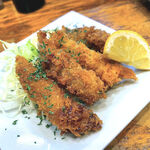 須賀乃湯 - 肉巻きアスパラフライ（250円）