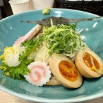 お食事 ちゅうぼう - 「小麦そば 1玉（150g）」1100円＋LINE味玉