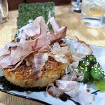 須賀乃湯 - 焼きおにぎり（350円）