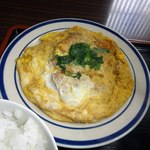 Taishou An - かつ煮　玉子がたっぷり　甘めの味付け