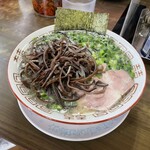 Hakatanagahamaramemmoriya - ネギラーメンにメンマトッピング