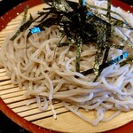 そば処たじま - 蕎麦は何と言うか、流水麺の出来立てみたいな味でした！