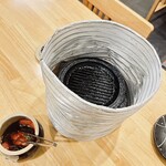 まぐろ小屋 別邸 - 漬けまぐろの焼き