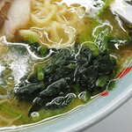 家系ラーメン 近藤家 - ほうれん草