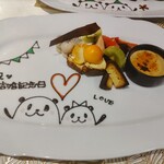 ヒサオズキッチン - デザートプレートにしてくれました(о´∀`о)