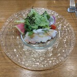 フレンチ食堂 iTToku - 平塚沖船上〆太刀魚のカルパッチョ