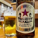 Gyuutan Iroha - ＊サッポロ ラガー 中瓶（¥660）