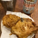 ケンタッキーフライドチキン - 料理写真:左がキール（胸）、右がリブ（あばら）