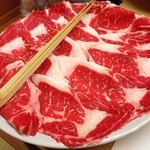 しゃぶしゃぶ・日本料理 木曽路 - しゃぶしゃぶのお肉 3人前