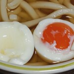 火ート - 名古屋コーチンの半熟玉子