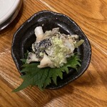 北海道厚岸 - つぶ貝のわさび和え