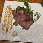 北海道厚岸 - エゾシカのグリル。まじ美味い