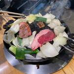 成吉思汗　だるま - 焼いた上肉