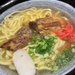 琉華 - 料理写真:ソーキそば  沖縄そばの麺が好き！次にさっぱりスープ！意外にもソーキは無くてもイケる派！