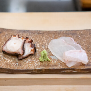 Sushi Takahashi - 蛸、平目