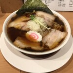 中華そば 鈴乃家 - チャーシュー麺大盛（玉ねぎ増し）