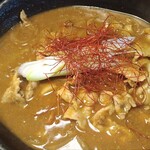 豚肉汁うどん べ - 拡大