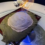 中国料理 旬輝 - 塩釜にファイヤー