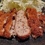 えるえる - ハンバーグカツの断面