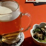 Garakuta Redhisukicchin - ◆飲み放題（金麦）◆お通し（ごまニラチキン）