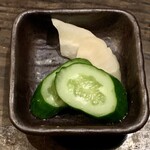 とっくり - 漬物もすごかった。