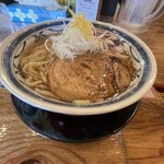 下品なぐらいダシのうまいラーメン屋 - マグロ節塩そば¥750+麺大盛り¥0