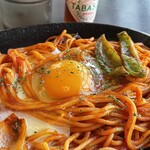 一番館 - イタリアンスパゲティー¥980内 味が濃くて最高に美味いナポリタン