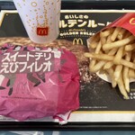 マクドナルド - 料理写真:スイートチリえびフィレオセット