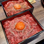 肉処 凛 - レアステーキ重塩とタレ