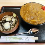 そば処 福本 - カレー丼セット