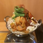 みんなdeモイミ - 当店大人気のホルモン鍋！〆まで美味しい！