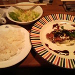 アルバトロス - 鶏肉のバルサミコソースのセット１０５０円