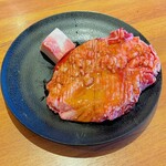 焼肉テーブルオーダーバイキング 晴れごはん - バラハラミステーキ。